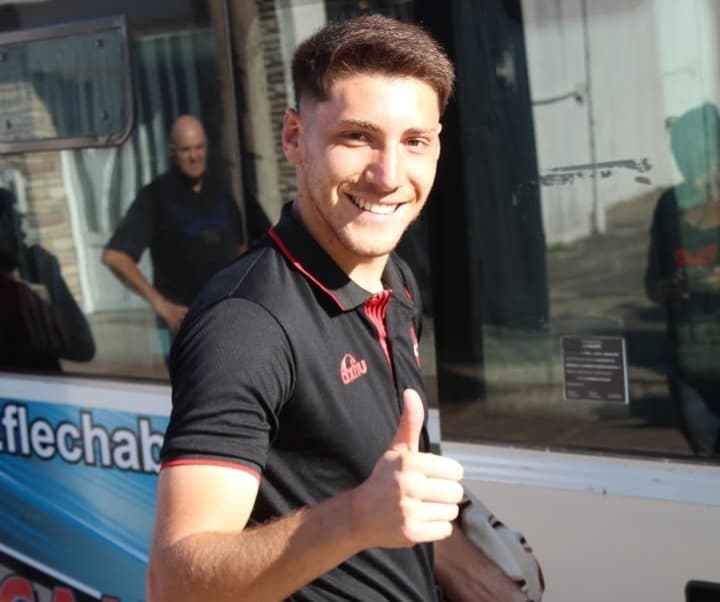 Román Peralta, la grata sorpresa en el amistoso de Patronato con Colón