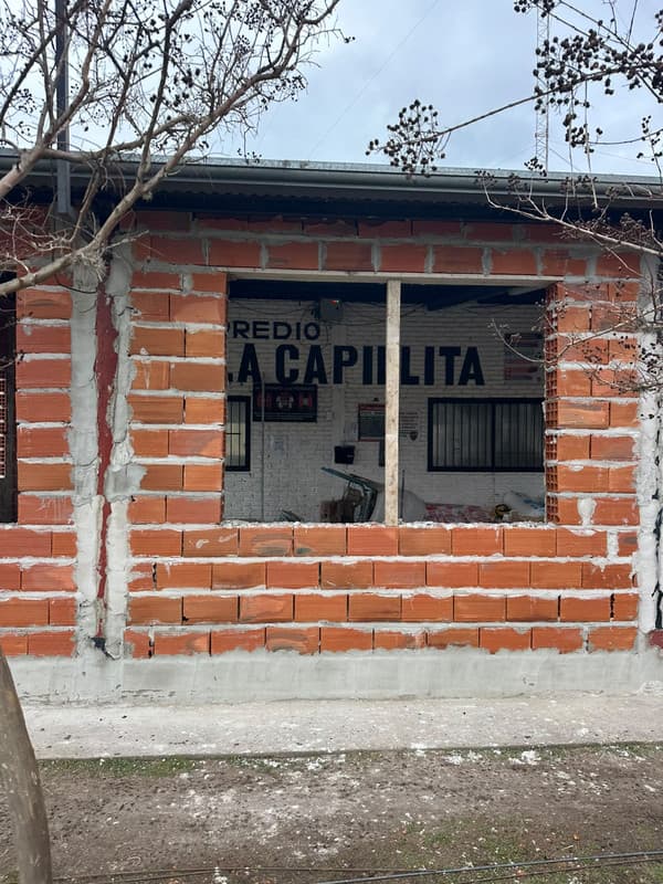 Así está la obra de ampliación del gimnasio de La Capillita