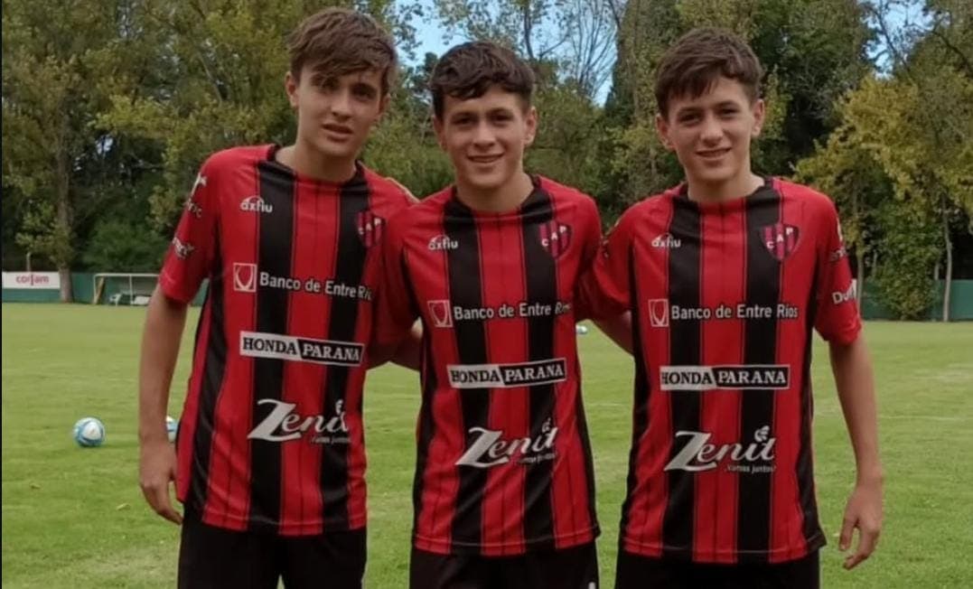 Los trillizos Cersofios en la mira de Estudiantes de La Plata, donde ya se probaron