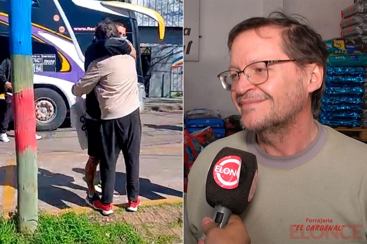 Claudio Lencina, el hincha que dejó las vacaciones para seguir a Patronato por el país