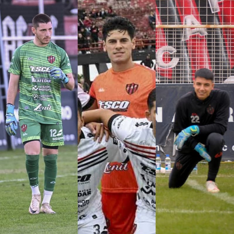 Patronato vivió un hecho histórico: Tres arqueros de La Capillita jugando profesionalmente