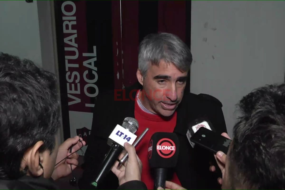 El lamento y la bronca de Gabriel Gómez: “No entendimos a lo que jugamos”