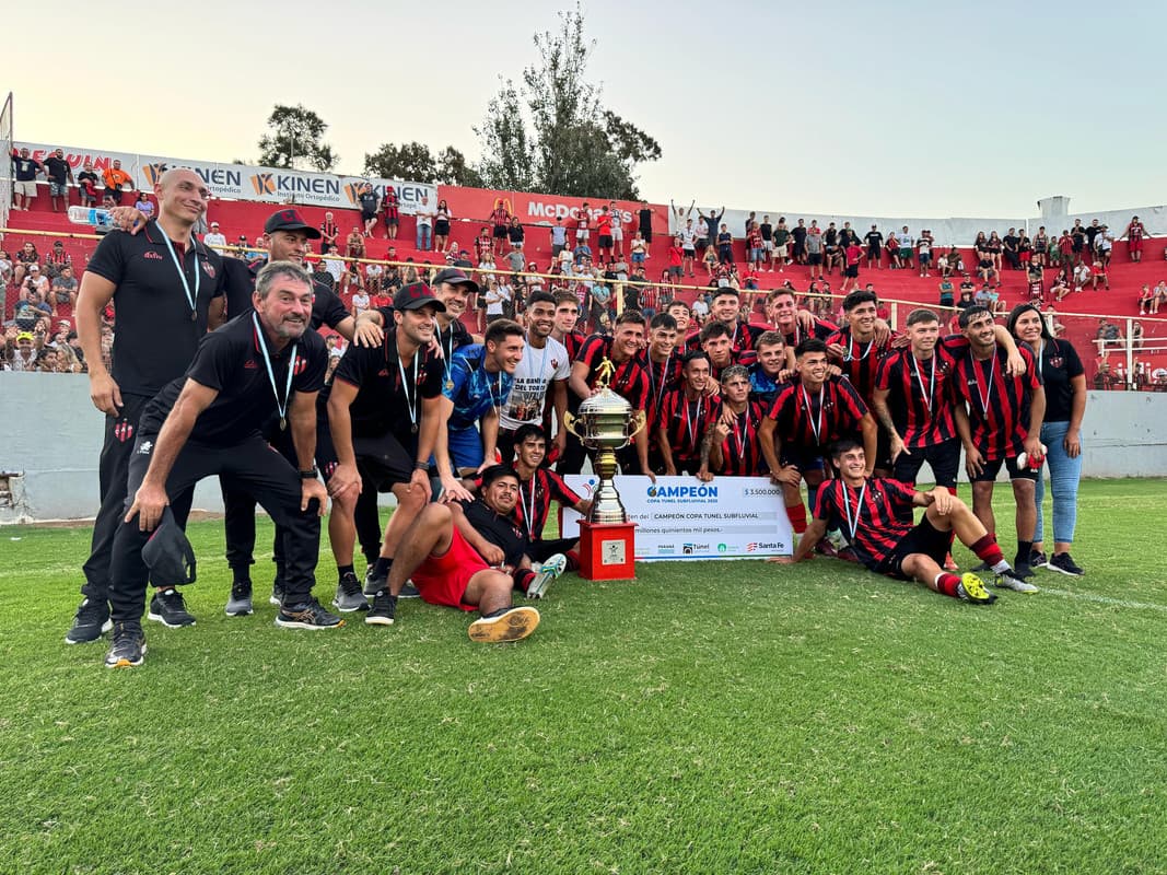 Y PATRONATO HIZO HISTORIA: PRIMER CAMPEÓN DE LA COPA TÚNEL SUBFLUVIAL